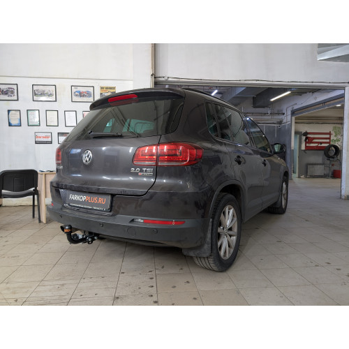 Фаркоп Лидер Плюс на VOLKSWAGEN Tiguan 2007–2016  Арт. V123-A 