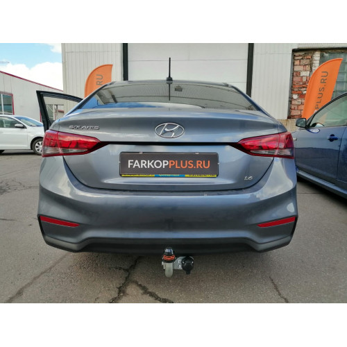 Фаркоп MOTODOR на HYUNDAI Solaris 2017–  Арт. 90907 (седан) (Оцинкованный шар)