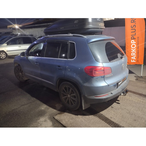 Фаркоп Motodor на Volkswagen Tiguan 2007-2016  Арт. V101A (оцинкованный шар)
