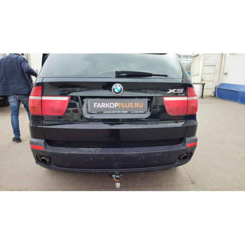 Фаркоп Motodor на BMW X5 2007–2013  Арт. 90201 (E70) (розетка на поворотном кронштейне) 
