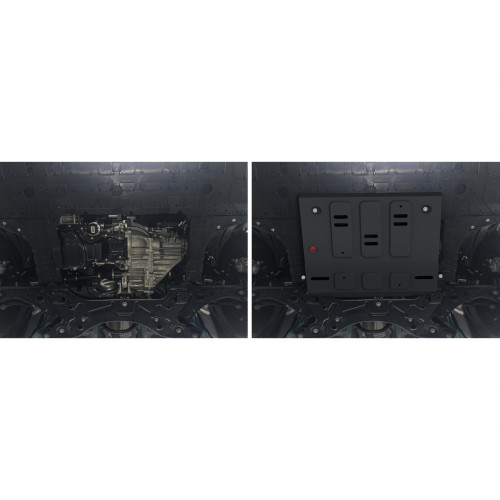 Защита Картера двигателя АвтоБроня для Geely Emgrand SS11 2022- Emgrand SS11, Сталь 45778 мм - Арт. 111.01936.1