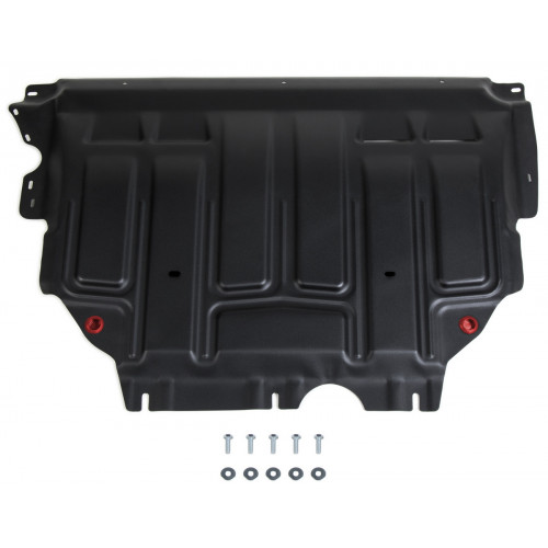 Защита Картера двигателя, КПП АвтоБроня для SEAT Leon 2013-2015 III, Сталь 45778 мм - Арт. 111.05128.1