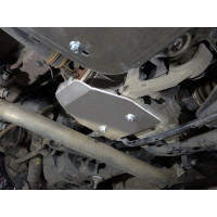 Защита Дифференциала ТСС для Lexus NX200/NX300h 2014-, Алюминий 4 мм - Арт. ZKTCC00339